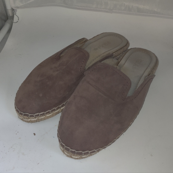 Prada Suede Mules sz 38.5 - Picture 1 of 9
